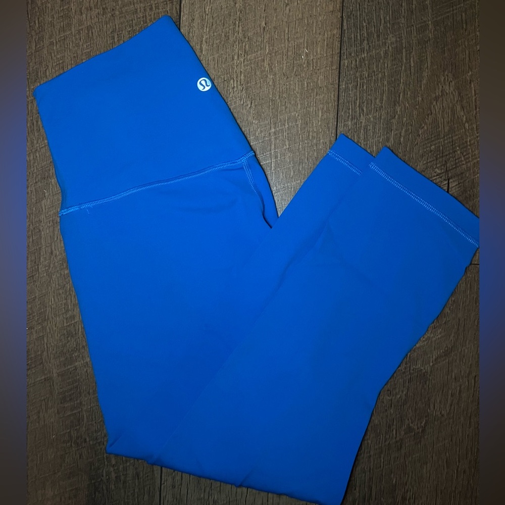 Lululemon Align Crop 21” Poolside Blue